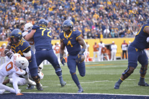 WVU running game continues impressive streak under Neal Brown against Texas
